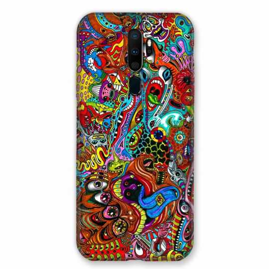 Coque pour Oppo A9 (2020) Psychedelic Yeux