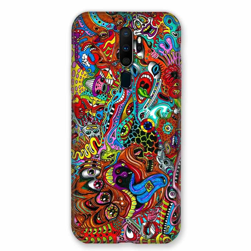 Coque pour Oppo A9 (2020) Psychedelic Yeux