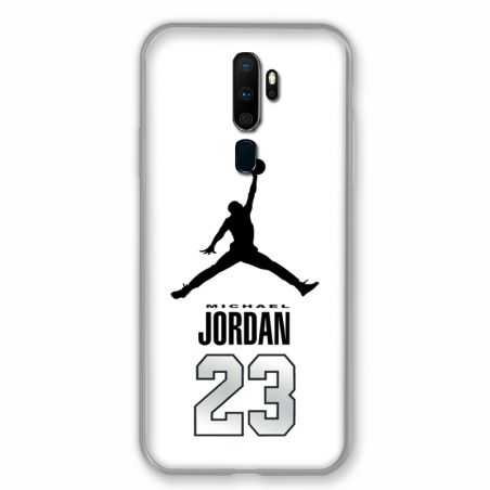 Coque pour Oppo A9 (2020) Jordan 23 Blanc