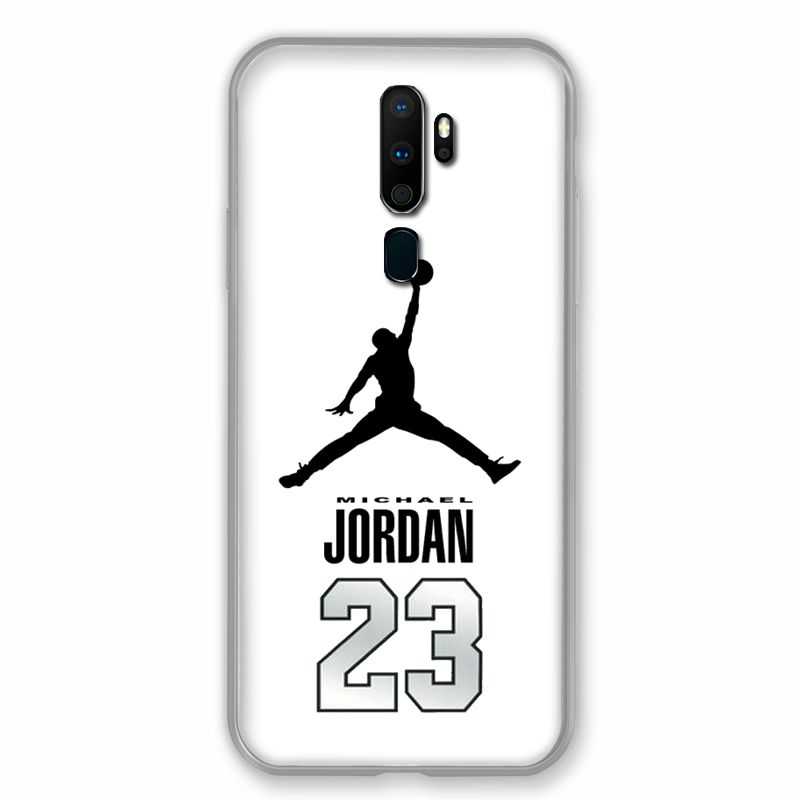 Coque pour Oppo A9 (2020) Jordan 23 Blanc