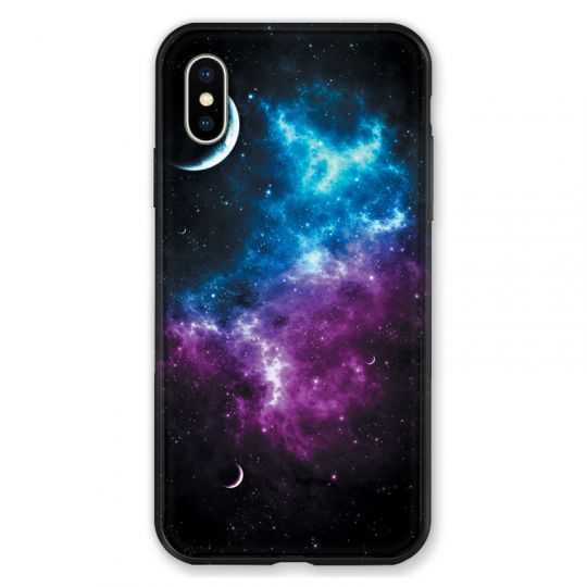 Coque pour iphone X / XS Espace Univers Galaxie