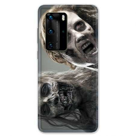 Coque pour Huawei P40 PRO Zombie blanc