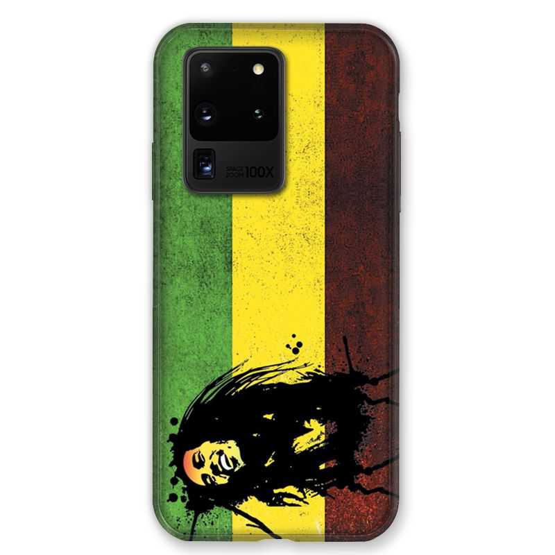 Coque pour Samsung Galaxy S20 ULTRA Bob Marley Drapeau