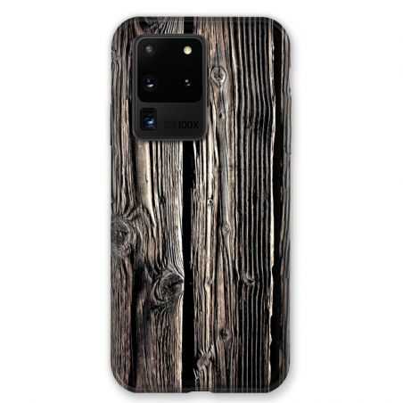 Coque pour Samsung Galaxy S20 ULTRA Texture bois