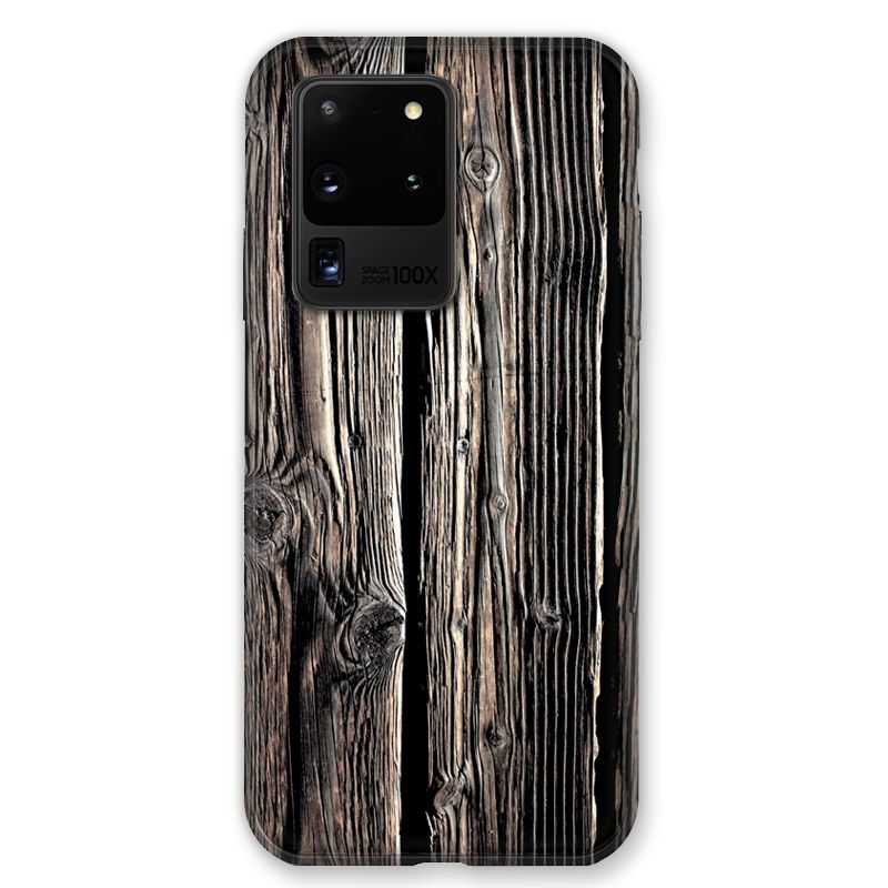Coque pour Samsung Galaxy S20 ULTRA Texture bois