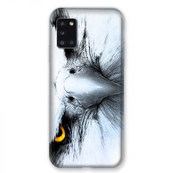 Coque pour Samsung Galaxy A31 Aigle Royal Blanc