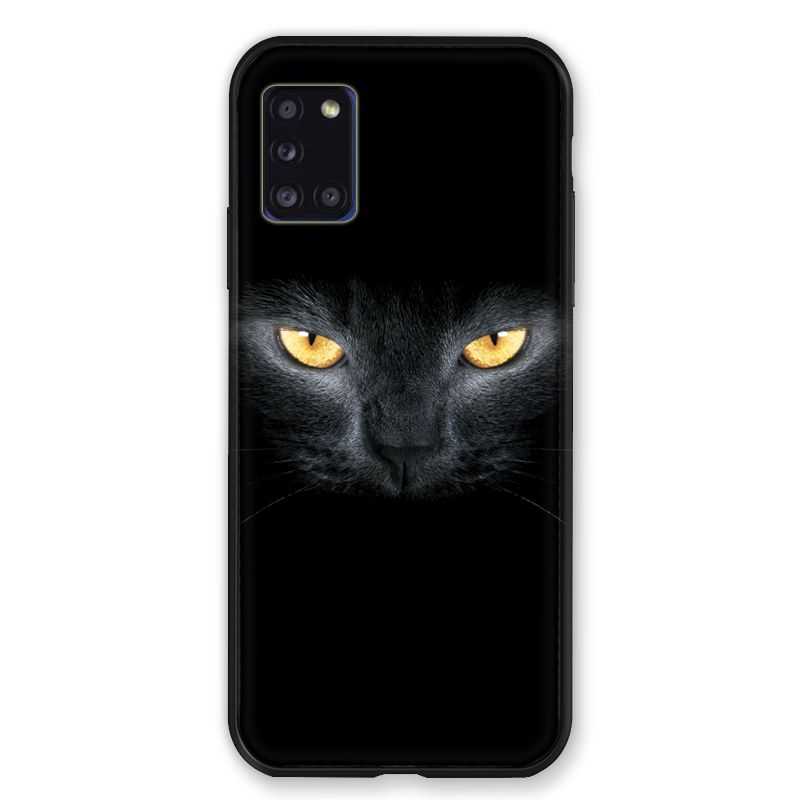 Coque pour Samsung Galaxy A31 Chat Noir