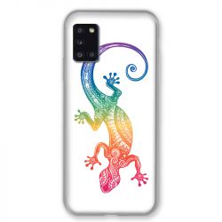 Coque pour Samsung Galaxy A31 Animaux Maori Salamandre Color
