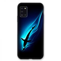 Coque pour Samsung Galaxy A31 Requin Noir
