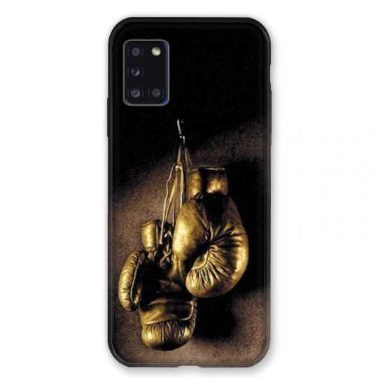 Coque pour Samsung Galaxy A31 Boxe Gant Vintage
