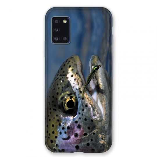 Coque pour Samsung Galaxy A31 Peche Truite