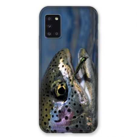 Coque pour Samsung Galaxy A31 Peche Truite