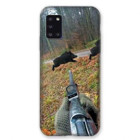 Coque pour Samsung Galaxy A31 Chasse Vision Tir