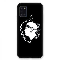 Coque pour Samsung Galaxy A31 Corse Noir