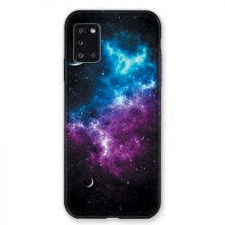 Coque pour Samsung Galaxy A31 Univers Bleu Violet