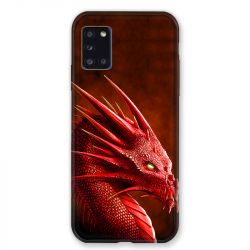 Coque pour Samsung Galaxy A31 Dragon Rouge