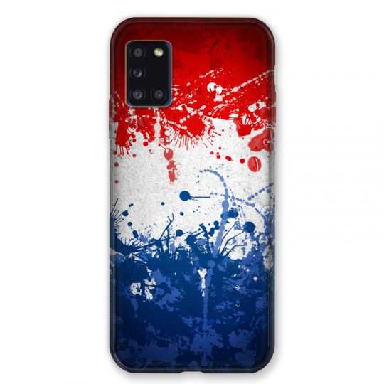 Coque pour Samsung Galaxy A31 France Eclaboussure