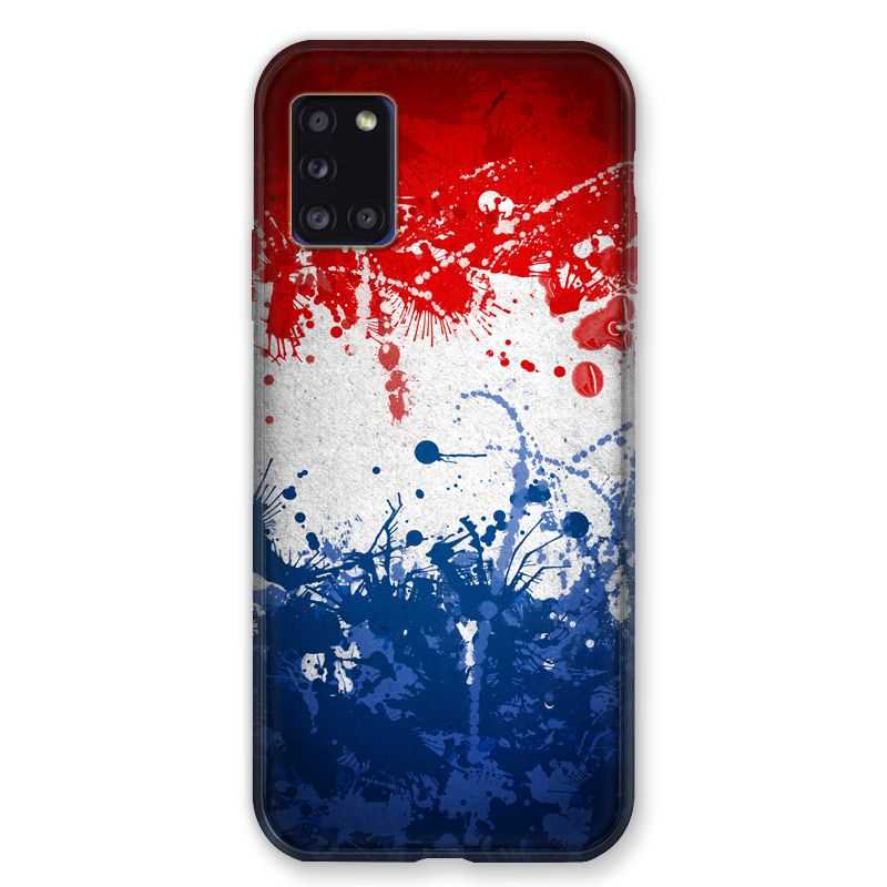 Coque pour Samsung Galaxy A31 France Eclaboussure