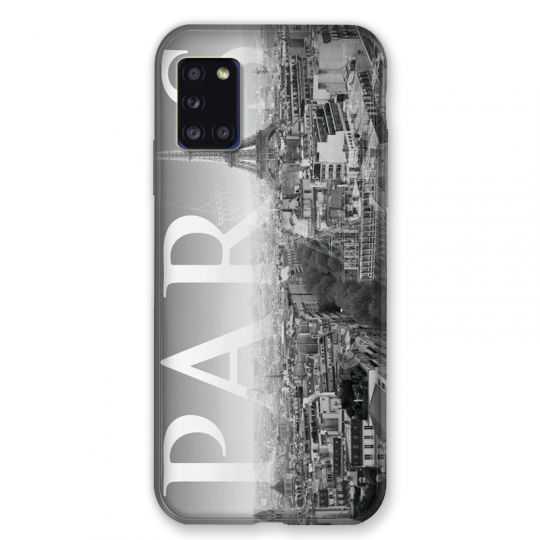 Coque pour Samsung Galaxy A31 France Paris Vintage