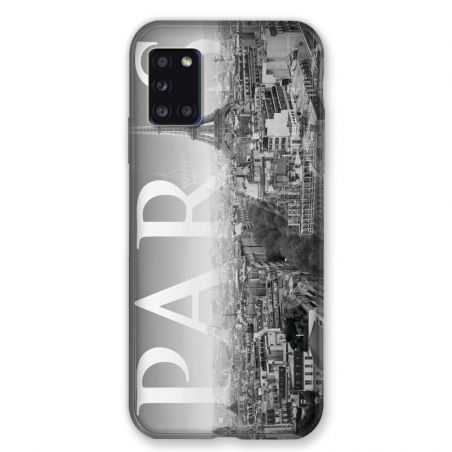 Coque pour Samsung Galaxy A31 France Paris Vintage