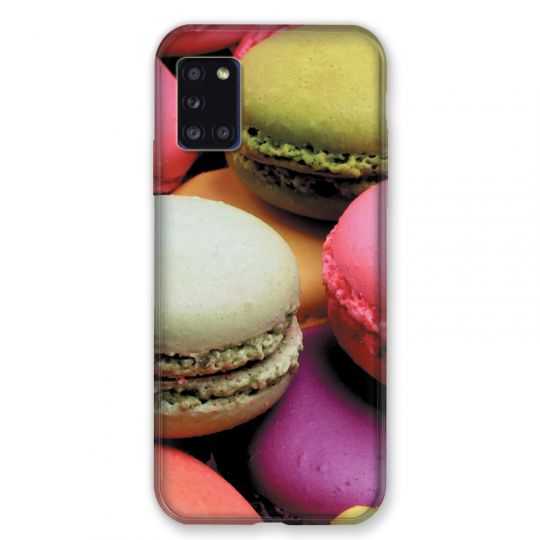Coque pour Samsung Galaxy A31 Macaron
