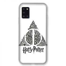 Coque pour Samsung Galaxy A31 WB License Harry Potter Triangle Blanc