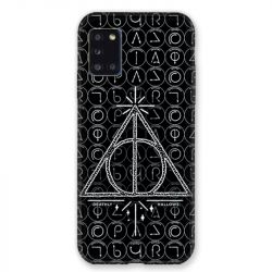 Coque pour Samsung Galaxy A31 WB License Harry Potter Triangle noir