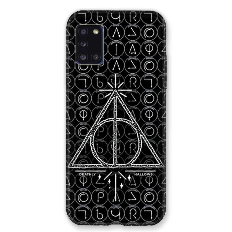 Coque pour Samsung Galaxy A31 WB License Harry Potter Triangle noir