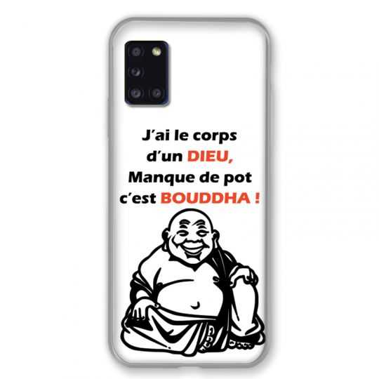 Coque pour Samsung Galaxy A31 Humour Bouddha