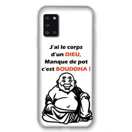 Coque pour Samsung Galaxy A31 Humour Bouddha