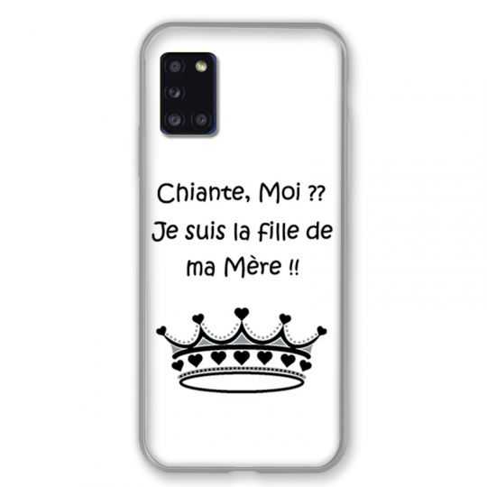Coque pour Samsung Galaxy A31 Humour Moi Chiante