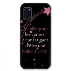 Coque pour Samsung Galaxy A31 Humour Princesse