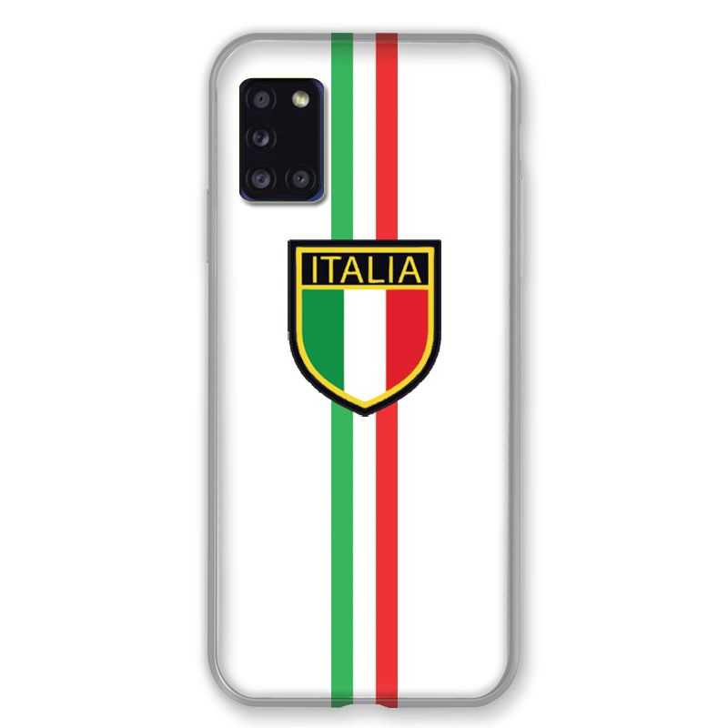 Coque pour Samsung Galaxy A31 Italie 3 Blanc