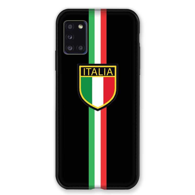 Coque pour Samsung Galaxy A31 Italie 3 Noir
