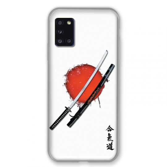 Coque pour Samsung Galaxy A31 Japon Epée