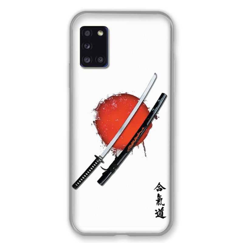 Coque pour Samsung Galaxy A31 Japon Epée