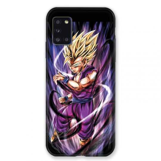 Coque pour Samsung Galaxy A31 Manga Dragon Ball Sangohan Violet