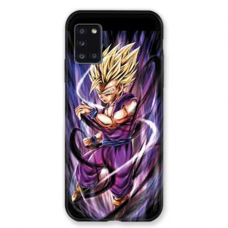 Coque pour Samsung Galaxy A31 Manga Dragon Ball Sangohan Violet