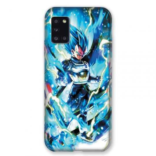 Coque pour Samsung Galaxy A31 Manga Dragon Ball Vegeta Bleu