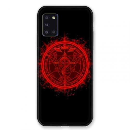 Coque pour Samsung Galaxy A31 Manga Full Alchemist Logo