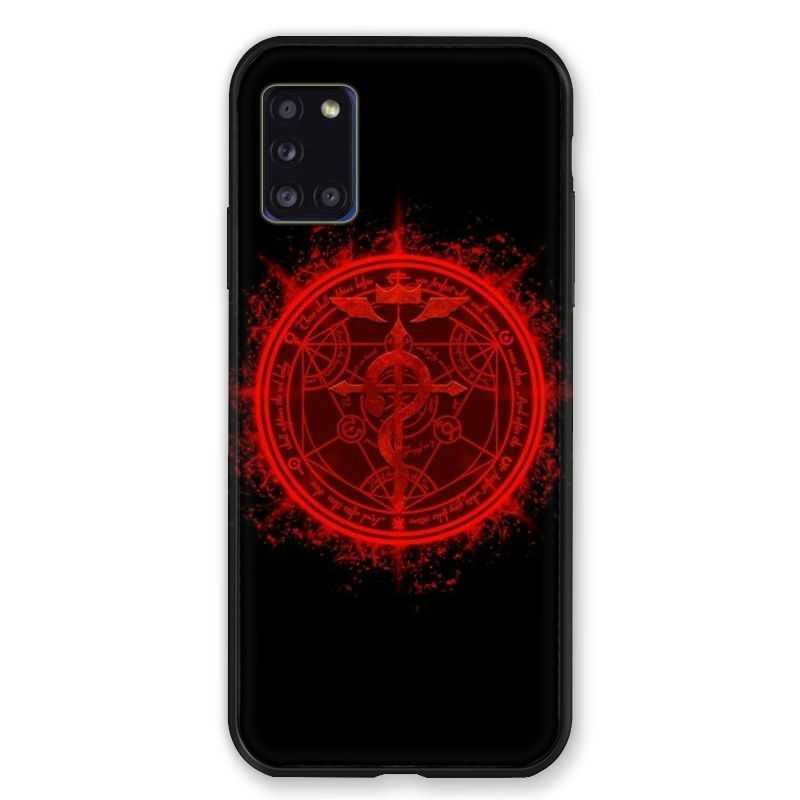 Coque pour Samsung Galaxy A31 Manga Full Alchemist Logo