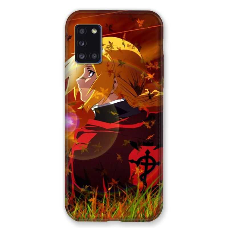 Coque pour Samsung Galaxy A31 Manga Full Alchemist Rouge