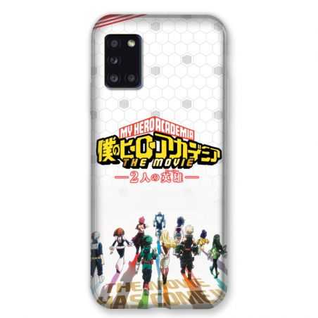 Coque pour Samsung Galaxy A31 Manga My Hero Academia Blanc