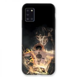 Coque pour Samsung Galaxy A31 Manga One Piece Ace Noir