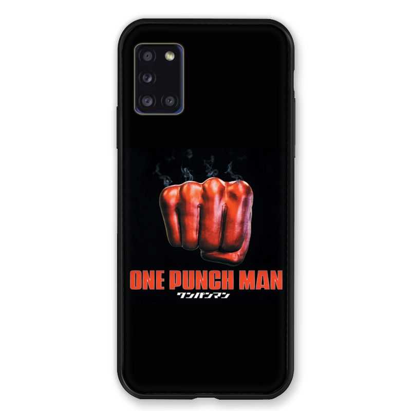 Coque pour Samsung Galaxy A31 Manga One Punch Man Poing