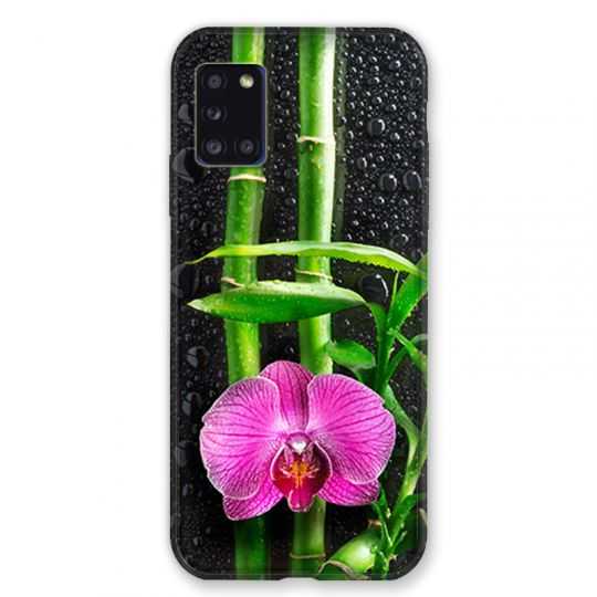 Coque pour Samsung Galaxy A31 Orchidee Bambou