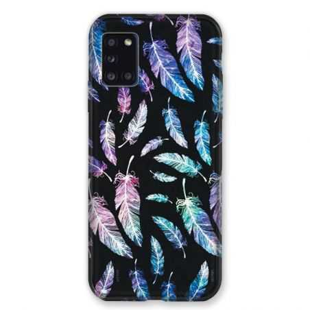 Coque pour Samsung Galaxy A31 Psychedelic Plume
