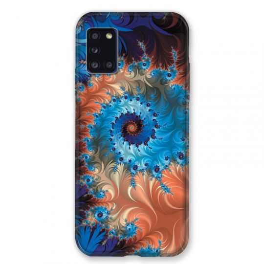 Coque pour Samsung Galaxy A31 Psychedelic Spirale