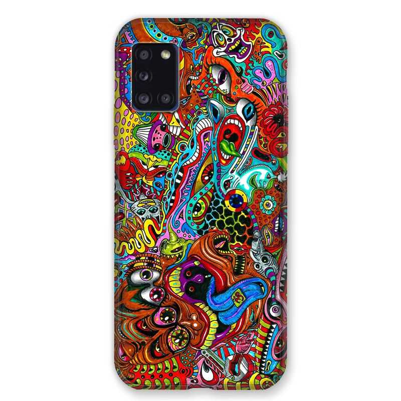 Coque pour Samsung Galaxy A31 Psychedelic Yeux