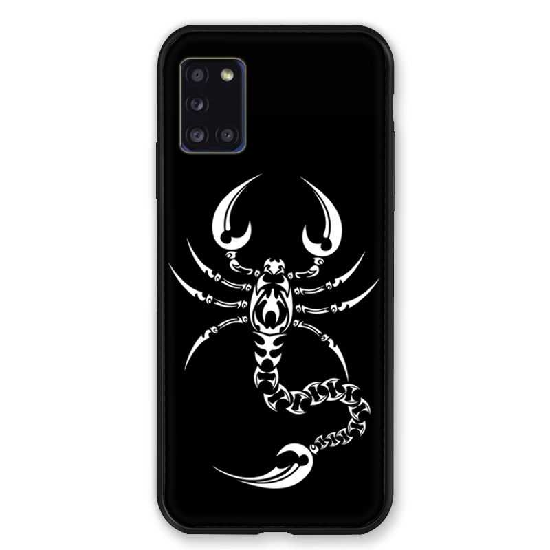 Coque pour Samsung Galaxy A31 Scorpion Noir